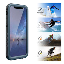 Load image into Gallery viewer, For iPhone 7 8 Plus X XS Max XR Waterproof Case Shockproof Full-Body Rugged Cover Case with Built-in Screen Protector