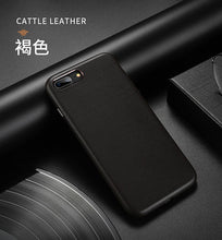 Load image into Gallery viewer, For iphone 7 7 Plus Cattle Leather Case 100% Original Duzhi Brand Genuine Leather Case For iphone 7  8 Shockproof Leather Case