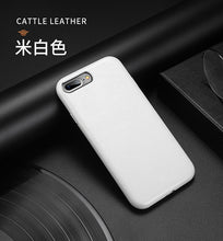 Load image into Gallery viewer, For iphone 7 7 Plus Cattle Leather Case 100% Original Duzhi Brand Genuine Leather Case For iphone 7  8 Shockproof Leather Case