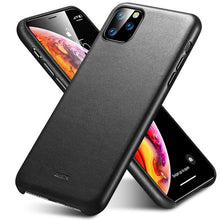 Load image into Gallery viewer, ESR Case for iPhone 11 Pro Max Leather Case Cover Brand Black Green Genuine Leather Protective Cover for iPhone 11 2019 11pro