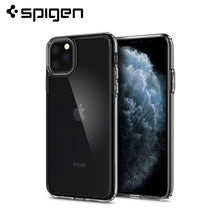 Load image into Gallery viewer, Spigen Ultra Hybrid Series Hard Clear Back Panel + Soft Bumper Hybrid MIL-STD Drop Resistance Case for iPhone 11 Pro Max
