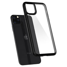 Load image into Gallery viewer, Spigen Ultra Hybrid Series Hard Clear Back Panel + Soft Bumper Hybrid MIL-STD Drop Resistance Case for iPhone 11 Pro Max