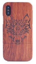 Load image into Gallery viewer, 100% Natural Green Real Wood Wooden Case For iPhone XS Max XR X 8 7 6 6S Plus 5 5S SE Case Cover Phone Shell Skin Bag