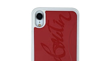 Load image into Gallery viewer, Red Black Sneaker Bottom Phone Case for IPhone X XR XS Max 7 6 6S 8 Plus 10 Luxury Brand Designer Hard Silicone Signature Cover