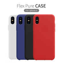 Load image into Gallery viewer, For iphone x funda case cover 5.8 inch Nillkin Liquid Smooth silicone protective shell Protector cover for iphone x case luxury