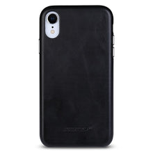Load image into Gallery viewer, Jisoncase Phone Case for iPhone XR Genuine Leather Protective Cover for iPhone XR 6.1 inch Luxury Metal Button Fashion 2018 New