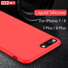 Load image into Gallery viewer, For iPhone 7 Case Liquid Silicone Gel Rubber Case Smooth Protective Mofi Official for Apple iPhone 7 iPhone7 Plus Case Cover