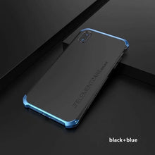 Load image into Gallery viewer, For iPhoneX XSMAX XR 8 7 6 6s 5 5s SE Luxury Armour Metal Aluminum +PC Phone Case Shockproof case for iPhone 6plus 7plus 8 plus