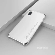 Load image into Gallery viewer, For iPhoneX XSMAX XR 8 7 6 6s 5 5s SE Luxury Armour Metal Aluminum +PC Phone Case Shockproof case for iPhone 6plus 7plus 8 plus